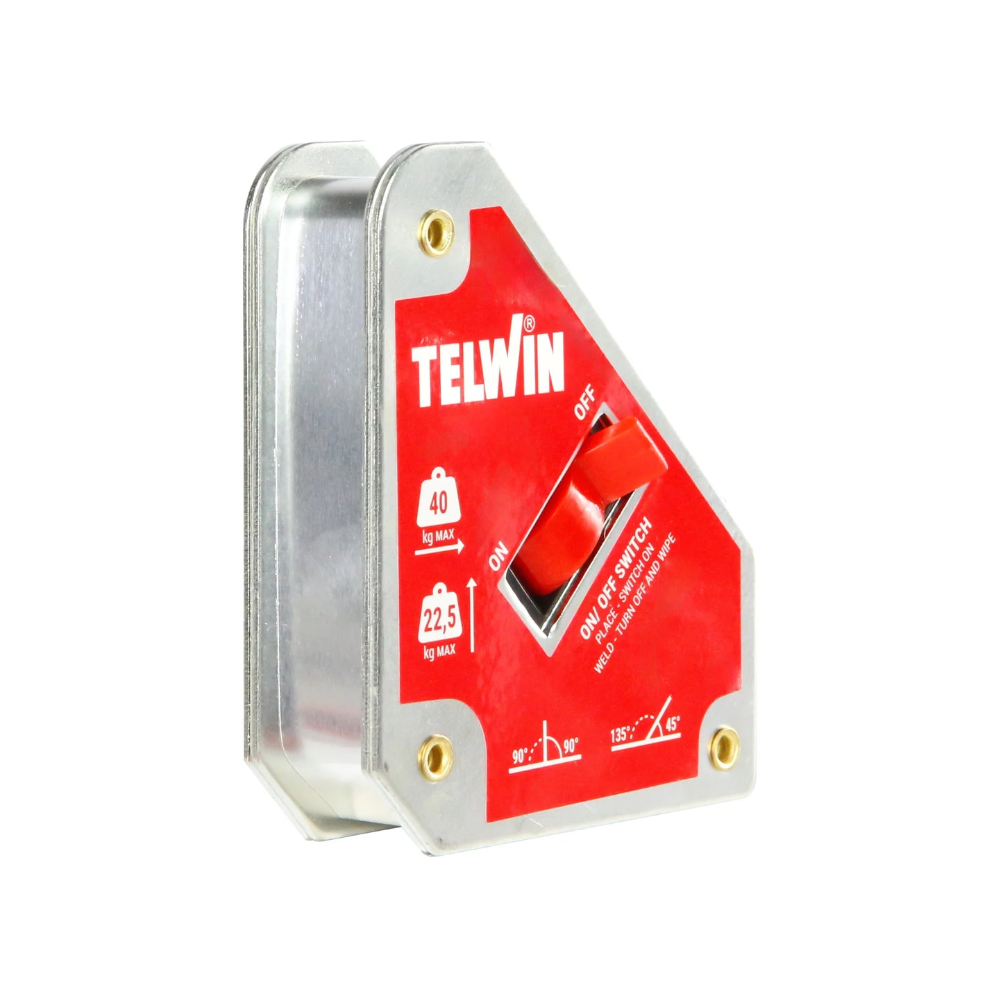 Posizionatore magnetico vista laterale