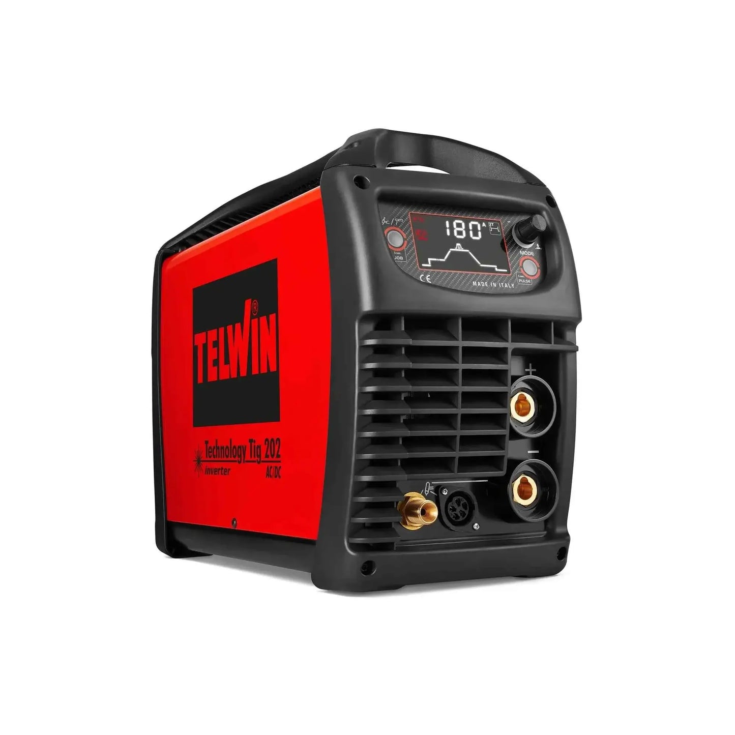 Telwin Technology TIG 202 AC DC saldatrice, potente e versatile per saldature su metalli.