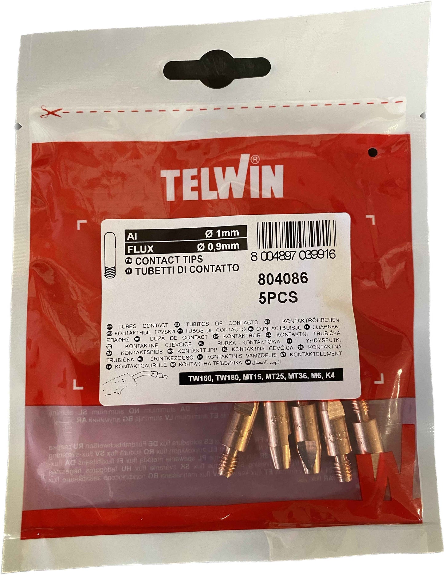 punta guidafilo per alluminio MIG