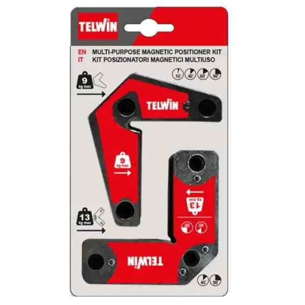 Kit multiuso di posizionatori magnetici (2 pezzi) - Gallo Marco Welding & Cutting