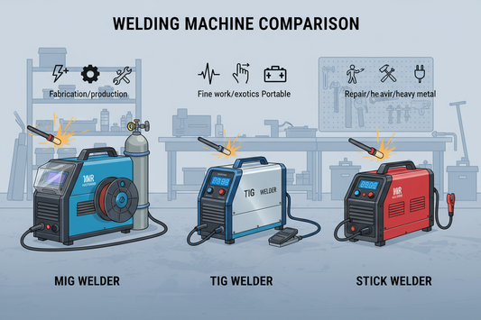 saldatrice professionale MIG TIG MMA