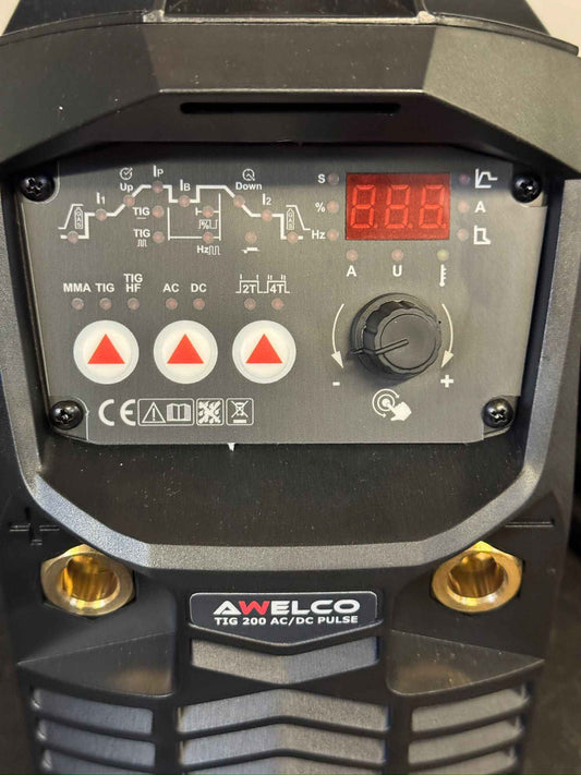 Saldatrice inverter Tig 200 Pulsato ac/dc Awelco