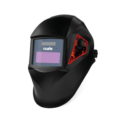 Maschera Autoscurante Telwin Tribe 9-13 True Color, progettata per protezione e comfort nella saldatura.