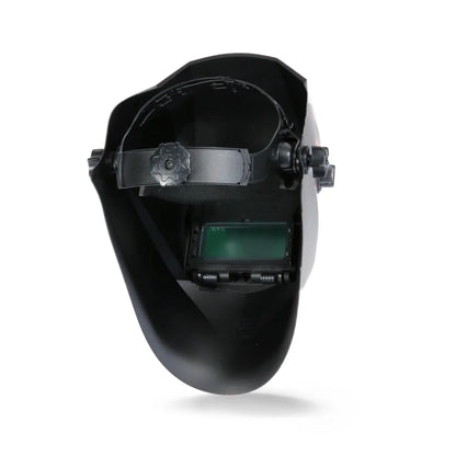 Maschera Autoscurante Telwin Tribe 9-13 True Color con visiera frontale e regolazione per saldatura.
