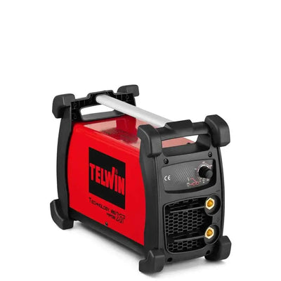 Telwin Technology 186 XT saldatrice inverter MMA 160A 230V con struttura robusta e maniglia