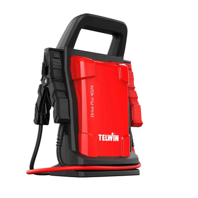 Telwin Drive Pro 4024 avviatore batteria 12V 24V compatti e potente per avviamento di veicoli