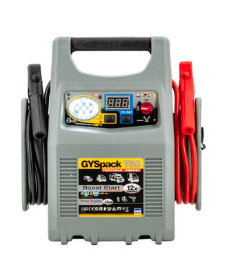 GYSPACK 750 GYS — Avviatore Batteria 12V 750A Booster Auto Professionale