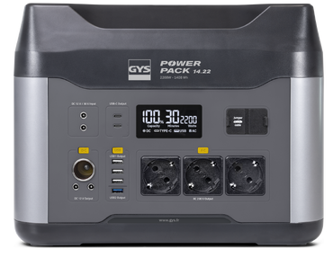 Power Pack 14.22 GYS — Power Station 2000W 230V LiFePO4